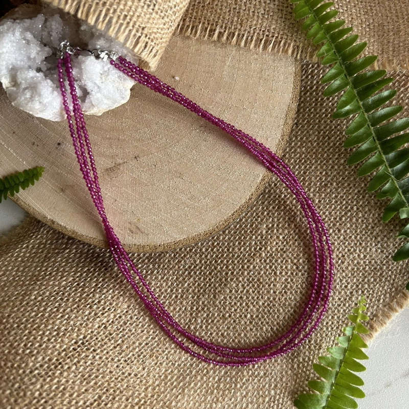 collana Elisa - Rubellite 